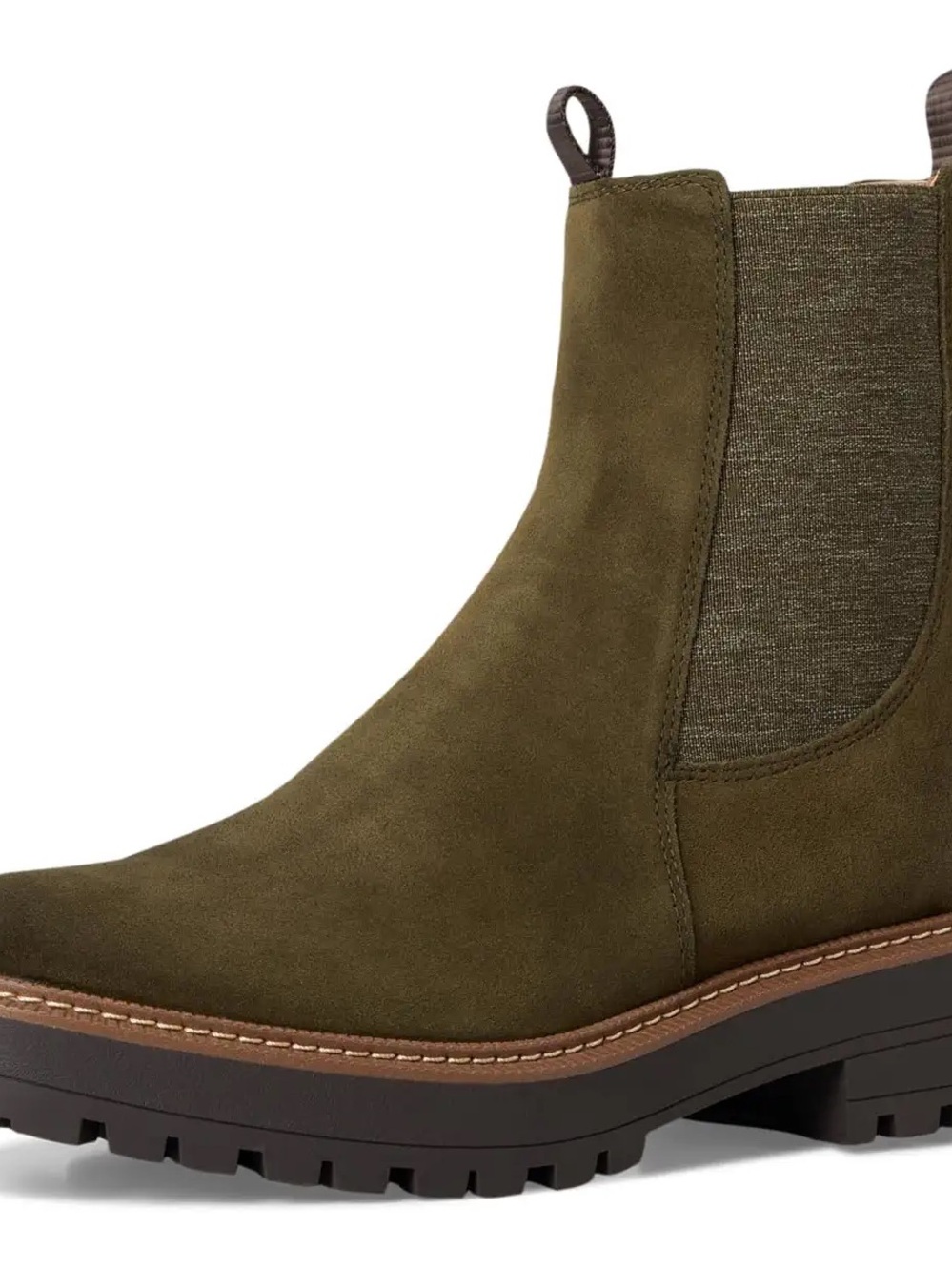 Sam Edelman Chelsea Boots
Sort Olive Green Suede